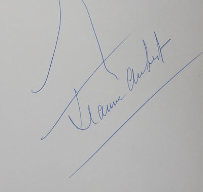 Autographe original de Jeanne AUBERT (photo de détail 3) - Crédit photo : Galerie Art.Paris