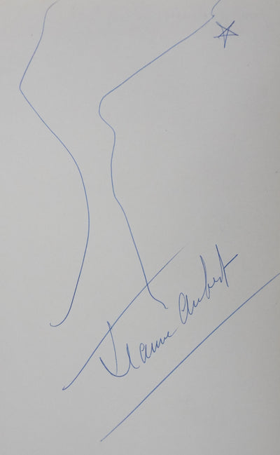 Autographe original de Jeanne AUBERT (vue générale) - Crédit photo : Galerie Art.Paris