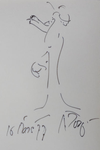 Autographe original de André TOUPET (photo de détail 3) - Crédit photo : Galerie Art.Paris