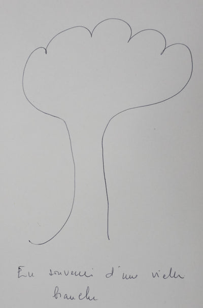 Autographe original de Jacques OURÉVITCH (photo de détail 3) - Crédit photo : Galerie Art.Paris