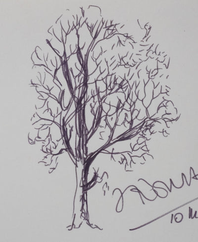 Autographe original de Jean ROUSSELOT (photo de détail 4) - Crédit photo : Galerie Art.Paris