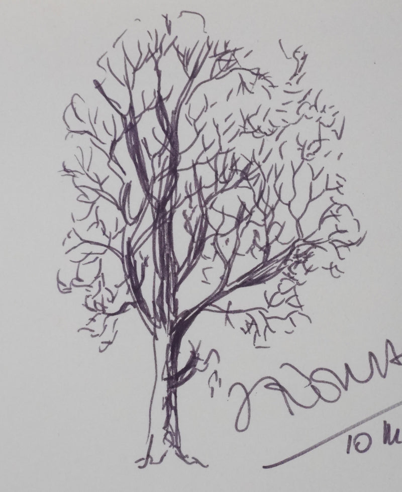 Autographe original de Jean ROUSSELOT (photo de détail 4) - Crédit photo : Galerie Art.Paris