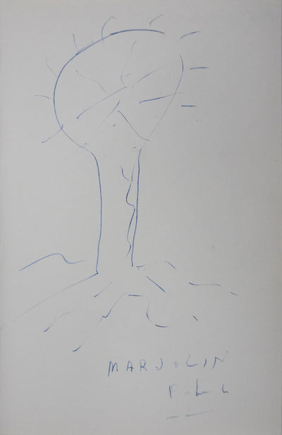 Autographe original de Robert MARJOLIN (vue générale) - Crédit photo : Galerie Art.Paris