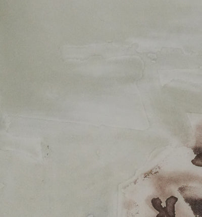 ZAO Wou-Ki : Au fond de l'eau (Etat brun), Gravure originale