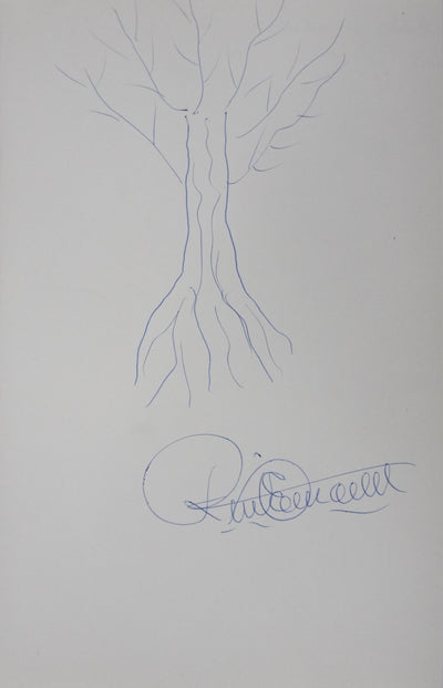 Autographe original de Robert DUSSAULT (vue générale) - Crédit photo : Galerie Art.Paris