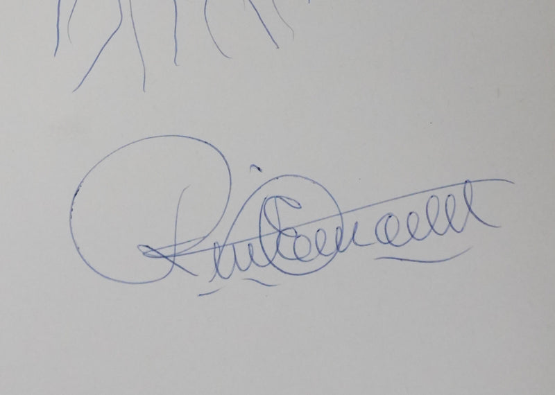 Autographe original de Robert DUSSAULT (photo de détail 2) - Crédit photo : Galerie Art.Paris