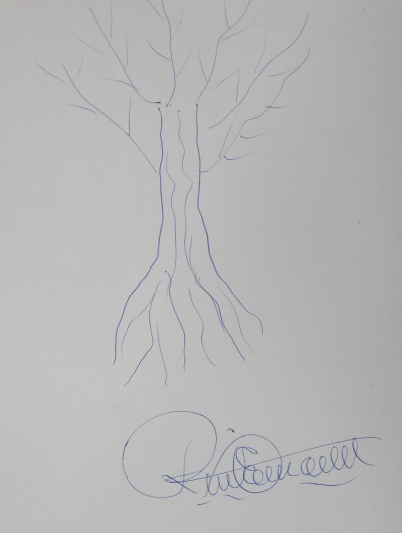 Autographe original de Robert DUSSAULT (photo de détail 3) - Crédit photo : Galerie Art.Paris