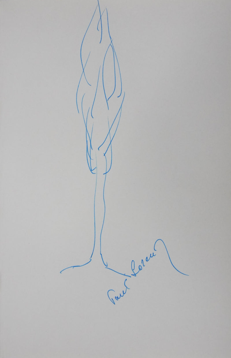 Autographe original de Paul LORENZ (vue générale) - Crédit photo : Galerie Art.Paris