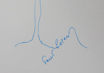 Autographe original de Paul LORENZ (photo de détail 2) - Crédit photo : Galerie Art.Paris