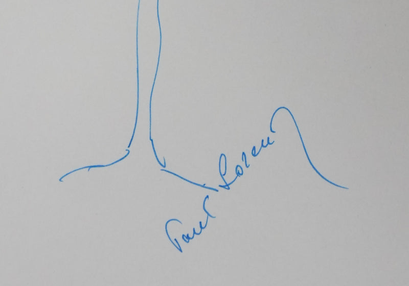 Autographe original de Paul LORENZ (photo de détail 2) - Crédit photo : Galerie Art.Paris