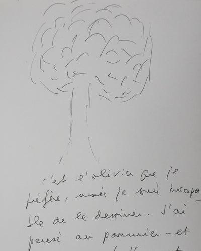 Autographe original de Éric OLLIVER (photo de détail 3) - Crédit photo : Galerie Art.Paris