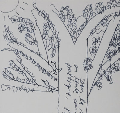 Autographe original de Michel DANSEL (photo de détail 3) - Crédit photo : Galerie Art.Paris