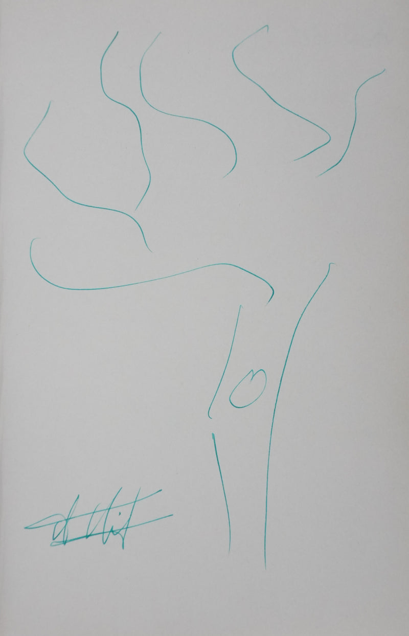Autographe original de André STIL (vue générale) - Crédit photo : Galerie Art.Paris