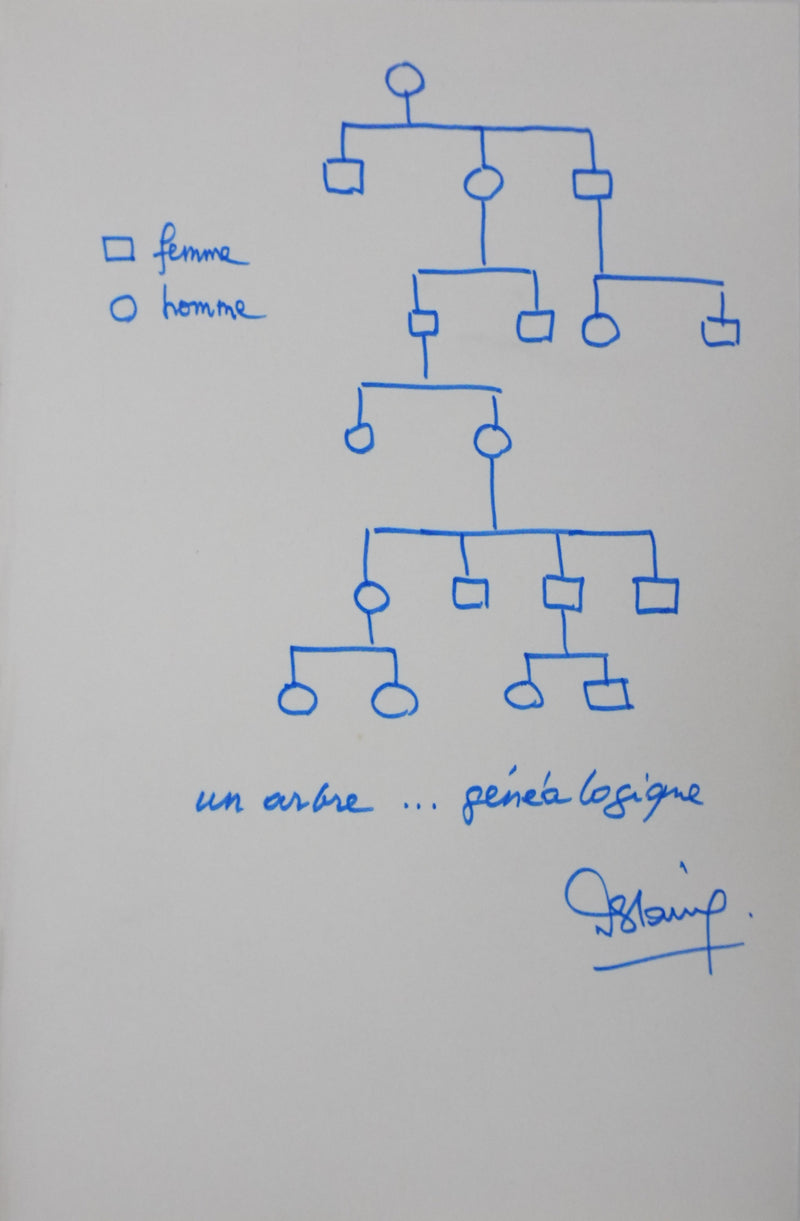 Autographe original de Fernand DESTAING (vue générale) - Crédit photo : Galerie Art.Paris