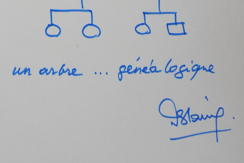 Autographe original de Fernand DESTAING (photo de détail 2) - Crédit photo : Galerie Art.Paris