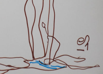 Autographe original de Edmond HUMEAU (photo de détail 2) - Crédit photo : Galerie Art.Paris