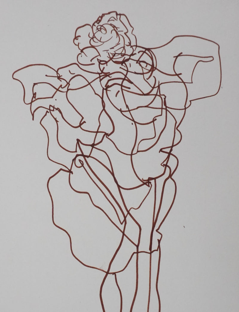 Autographe original de Edmond HUMEAU (photo de détail 3) - Crédit photo : Galerie Art.Paris