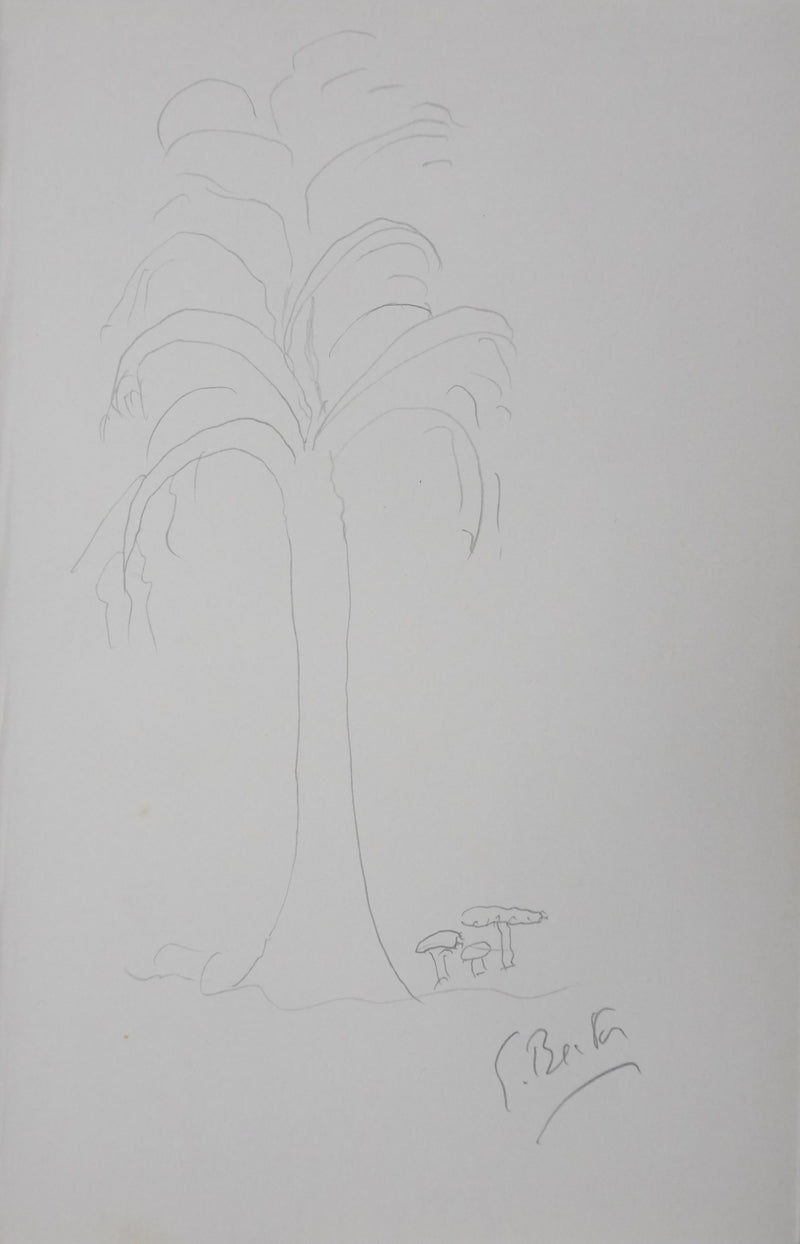 Autographe original de Georges BREEKER (vue générale) - Crédit photo : Galerie Art.Paris