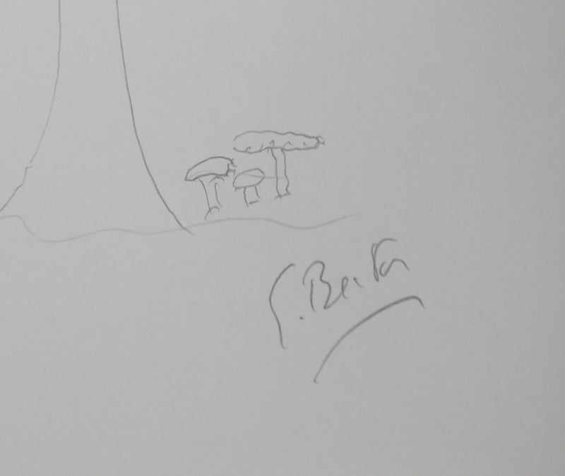 Autographe original de Georges BREEKER (photo de détail 2) - Crédit photo : Galerie Art.Paris