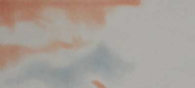 ZAO Wou-Ki : Obscurité du lac (Etat orange), Gravure originale