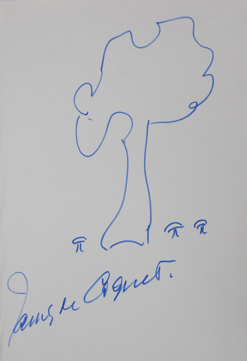 Autographe original de James DE COQUET (photo de détail 3) - Crédit photo : Galerie Art.Paris