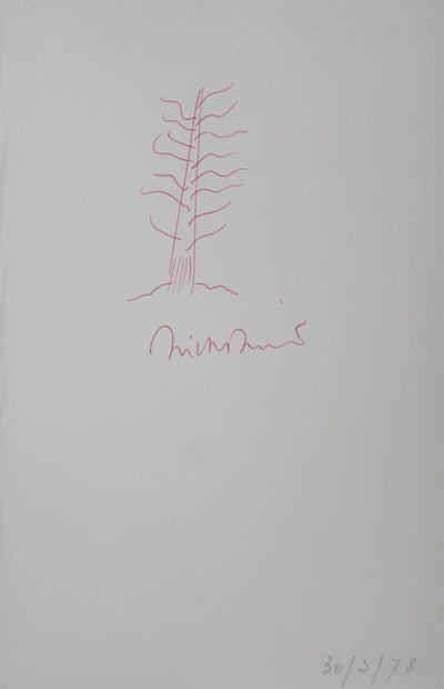 Autographe original de Michel AUDIARD (photo de détail 2) - Crédit photo : Galerie Art.Paris