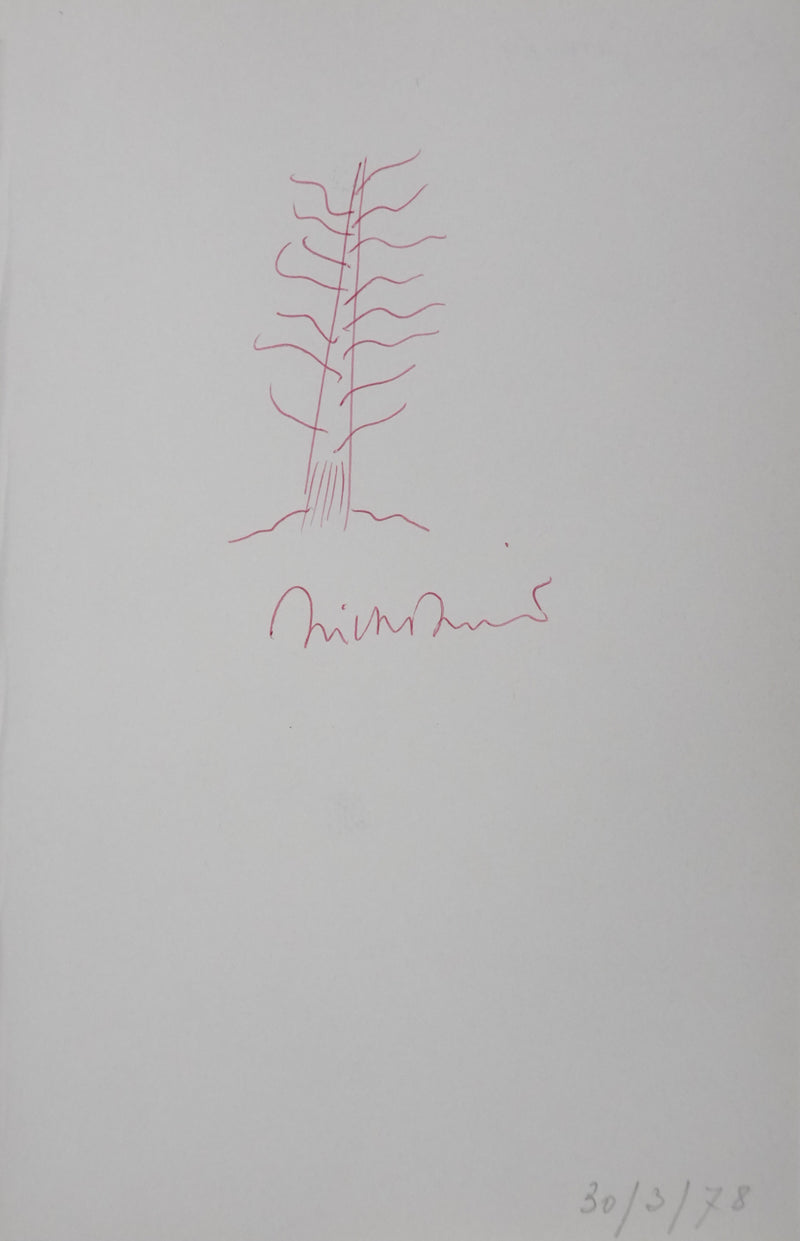 Autographe original de Michel AUDIARD (photo de détail 2) - Crédit photo : Galerie Art.Paris