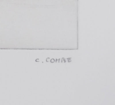 Camille COMBE : Transparences, Gravure originale signée