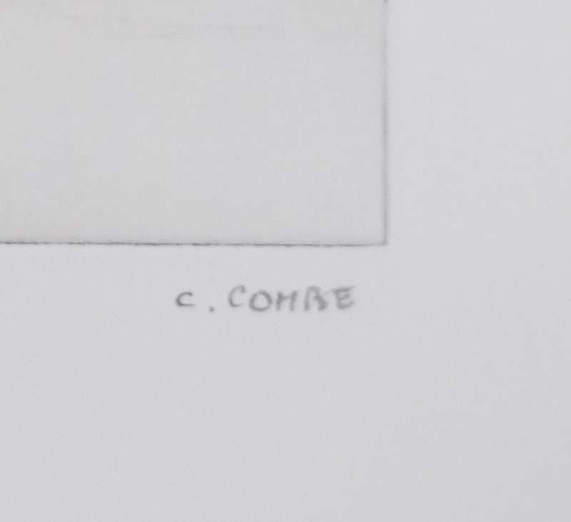 Camille COMBE : Transparences, Gravure originale signée