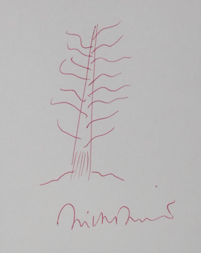 Autographe original de Michel AUDIARD (vue générale) - Crédit photo : Galerie Art.Paris