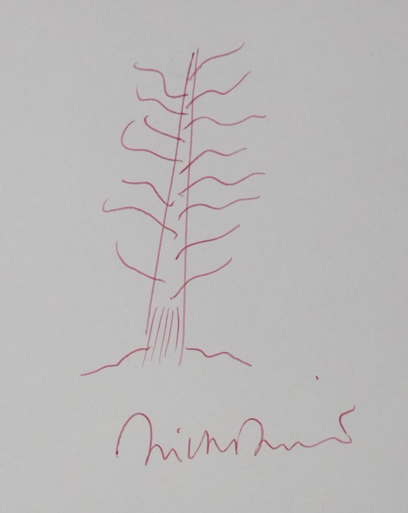 Autographe original de Michel AUDIARD (vue générale) - Crédit photo : Galerie Art.Paris