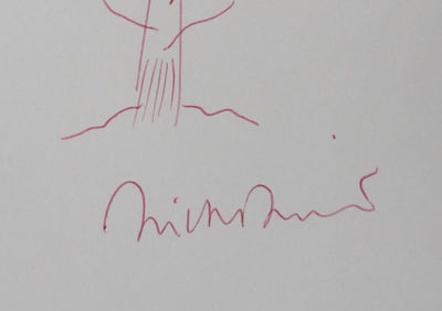 Autographe original de Michel AUDIARD (photo de détail 3) - Crédit photo : Galerie Art.Paris