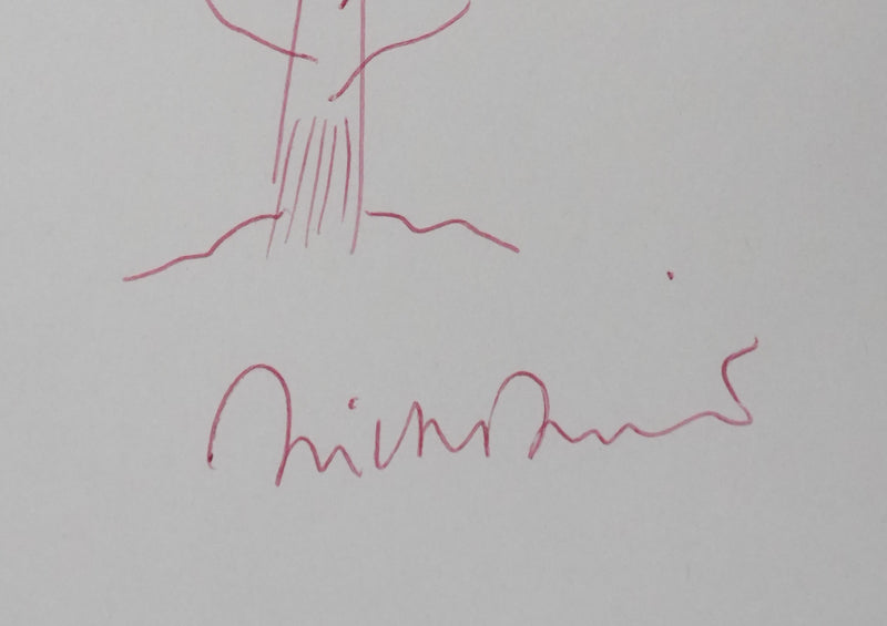 Autographe original de Michel AUDIARD (photo de détail 3) - Crédit photo : Galerie Art.Paris