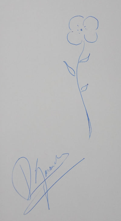 Autographe original de Roger GARAUDY (photo de détail 2) - Crédit photo : Galerie Art.Paris