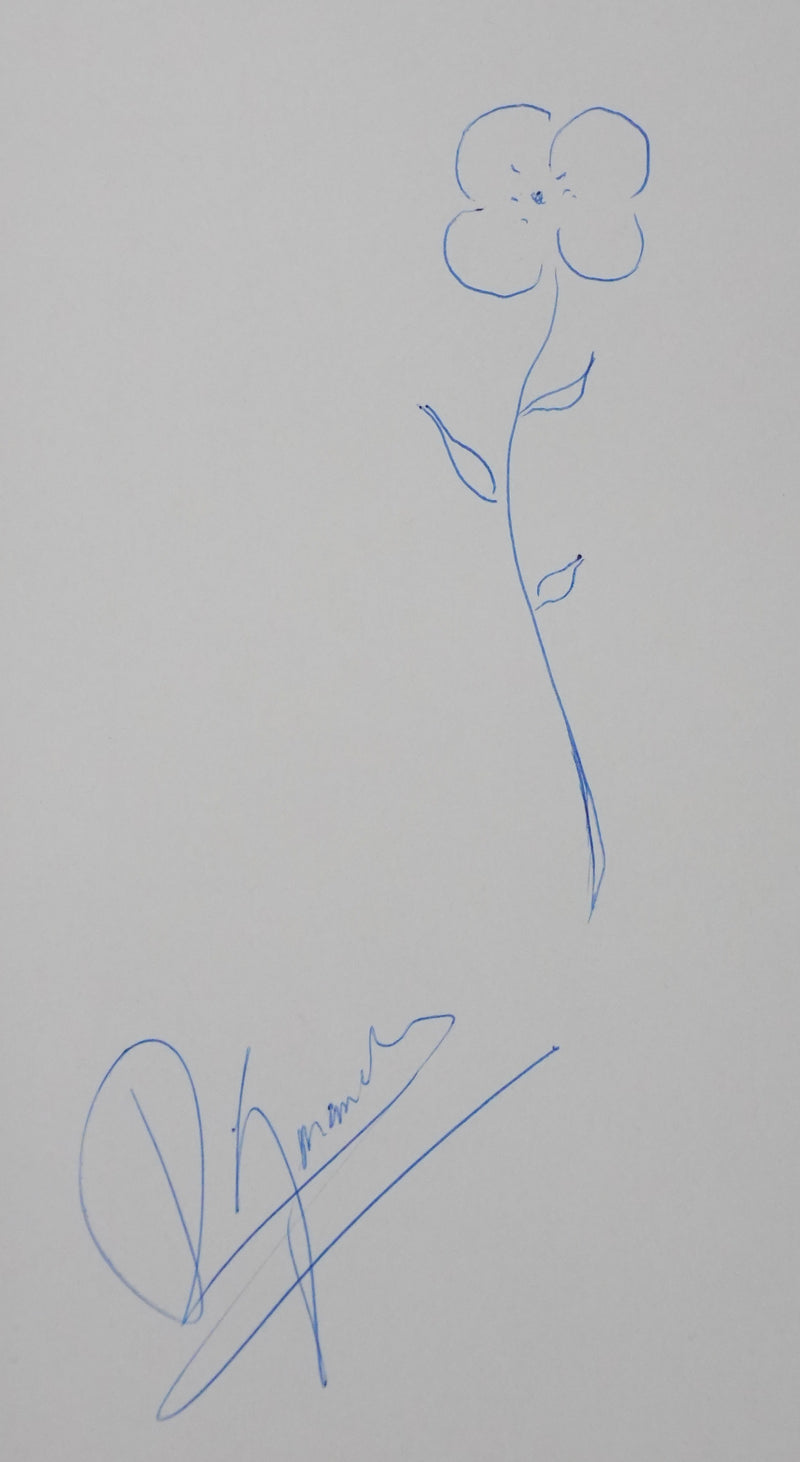 Autographe original de Roger GARAUDY (photo de détail 2) - Crédit photo : Galerie Art.Paris