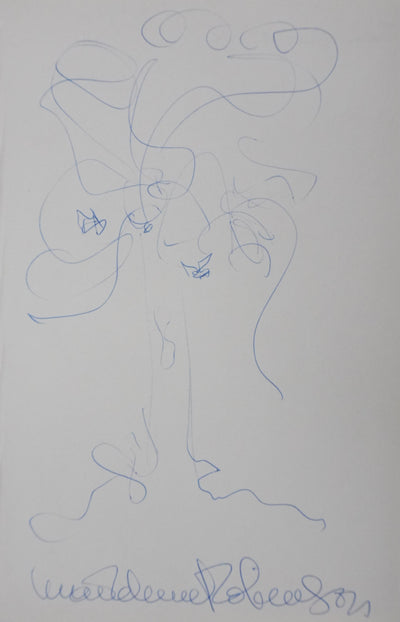 Autographe original de Madeleine ROBINSON (vue générale) - Crédit photo : Galerie Art.Paris