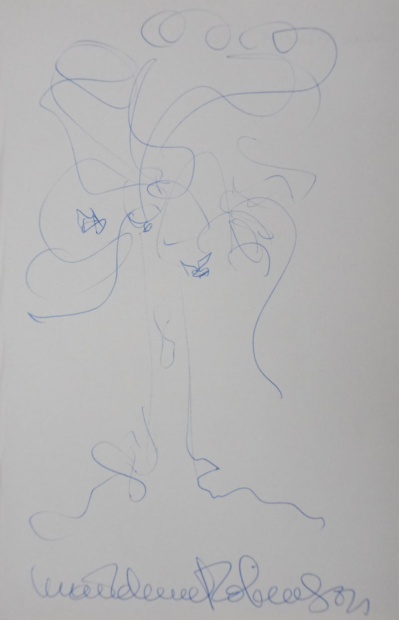 Autographe original de Madeleine ROBINSON (vue générale) - Crédit photo : Galerie Art.Paris