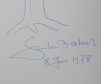 Autographe original de Gaston BONHEUR (photo de détail 2) - Crédit photo : Galerie Art.Paris