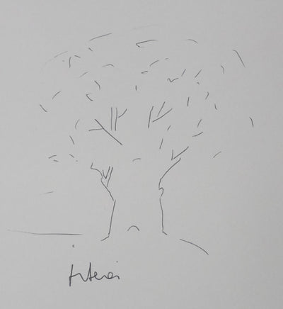 Autographe original de Jacques BERES (vue générale) - Crédit photo : Galerie Art.Paris