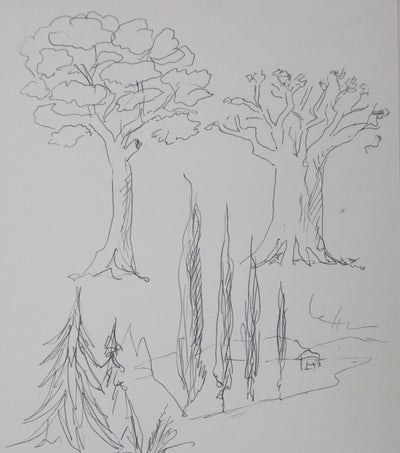 Autographe original de Guy GEORGY (photo de détail 4) - Crédit photo : Galerie Art.Paris