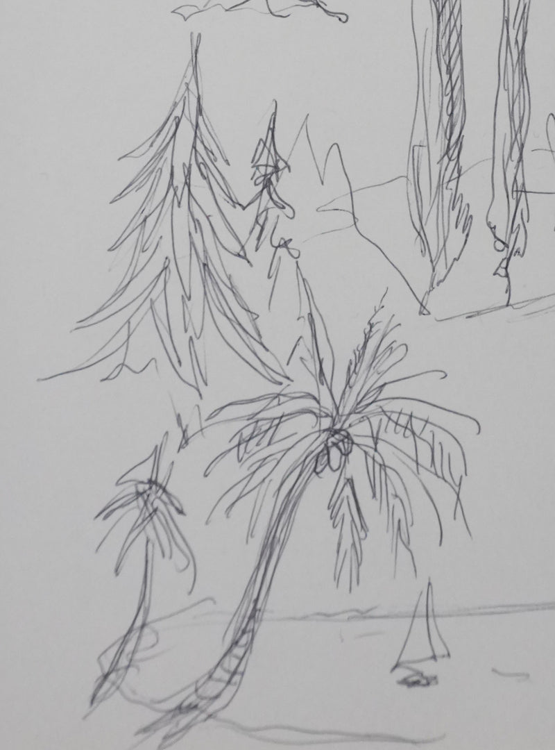 Autographe original de Guy GEORGY (photo de détail 3) - Crédit photo : Galerie Art.Paris