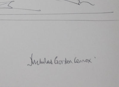 Autographe original de Charles GORDON-LENNOX (photo de détail 2) - Crédit photo : Galerie Art.Paris