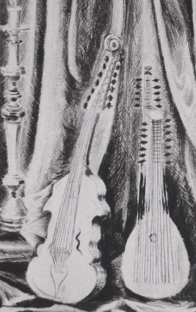 Camille COMBE : Résonnances, Gravure originale signée