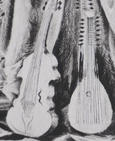 Camille COMBE : Résonnances, Gravure originale signée