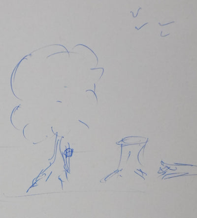 Autographe original de Lucien-René DAUVEN (photo de détail 4) - Crédit photo : Galerie Art.Paris