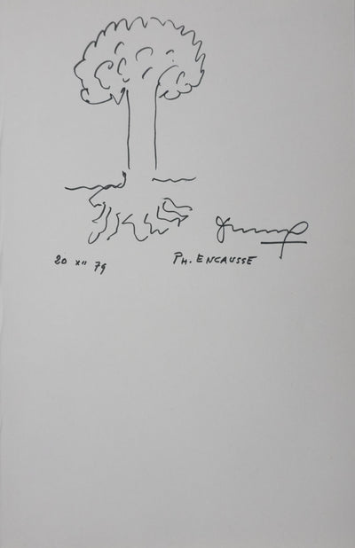 Autographe original de Philippe ENCAUSSE (photo de détail 3) - Crédit photo : Galerie Art.Paris