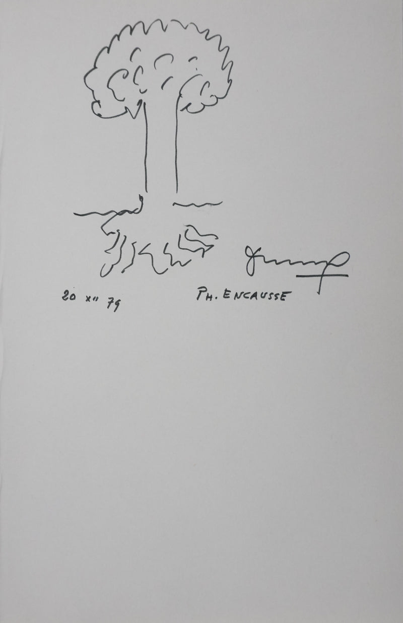 Autographe original de Philippe ENCAUSSE (photo de détail 3) - Crédit photo : Galerie Art.Paris