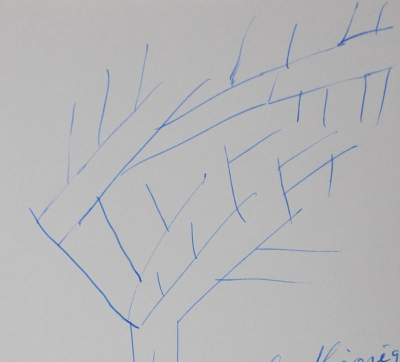 Autographe original de Jean ELLEINSTEIN (photo de détail 4) - Crédit photo : Galerie Art.Paris