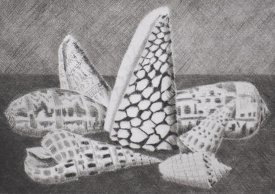 Camille COMBE : Le chant de la mer, Gravure originale signée
