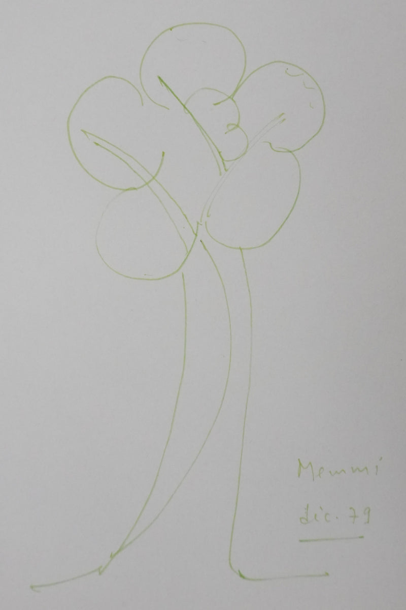 Autographe original de Albert MEMMI (photo de détail 3) - Crédit photo : Galerie Art.Paris